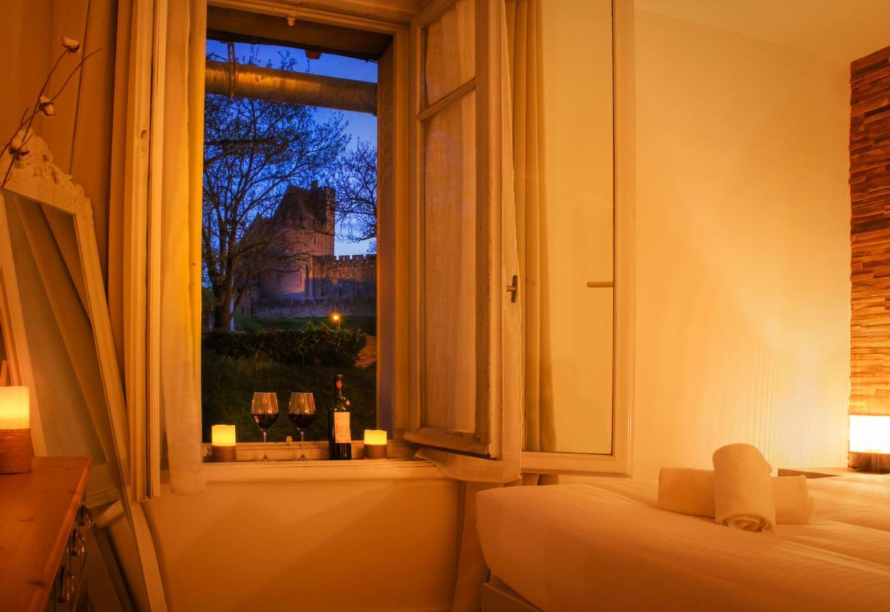 Le Cocon De La Cite - Parking Au Pied De La Cite Apartment การ์กาซอน ภายนอก รูปภาพ