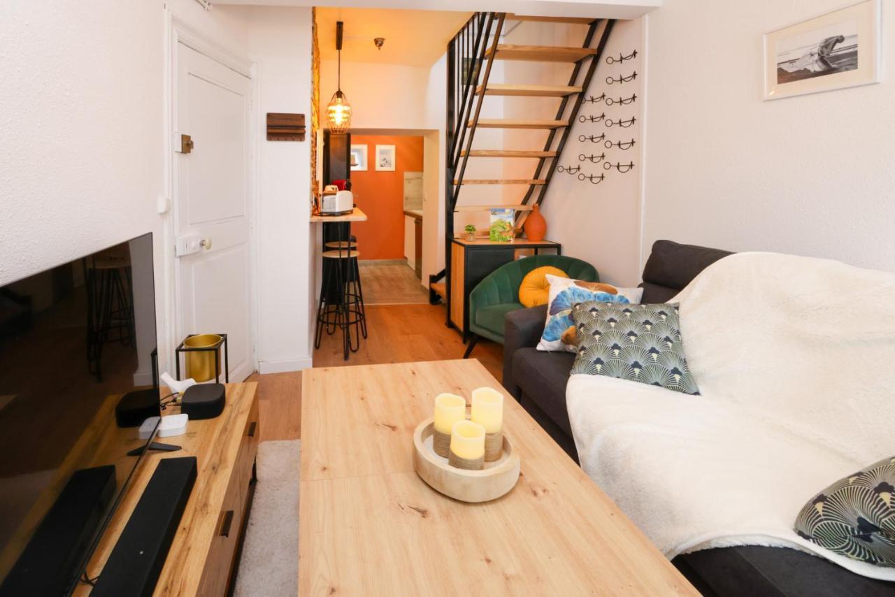 Le Cocon De La Cite - Parking Au Pied De La Cite Apartment การ์กาซอน ภายนอก รูปภาพ