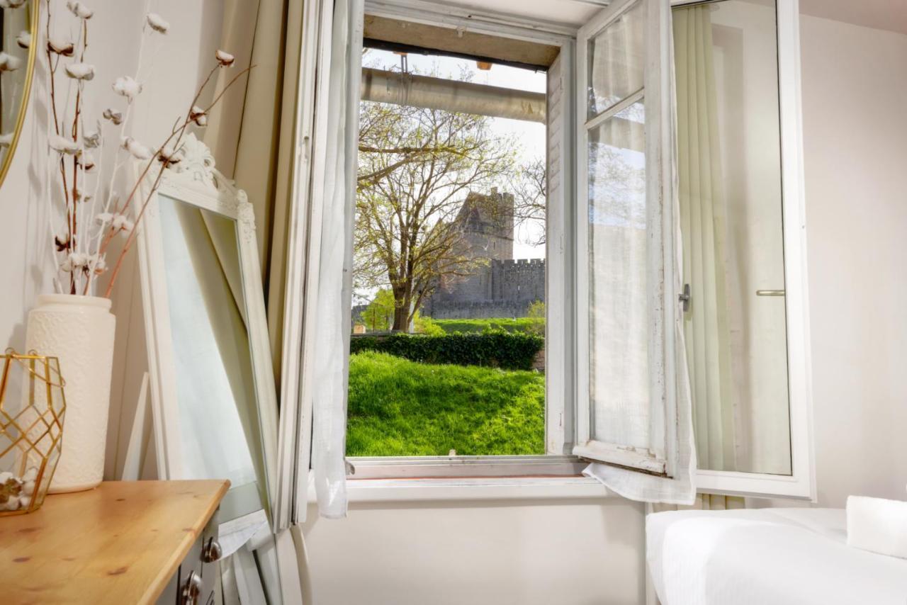 Le Cocon De La Cite - Parking Au Pied De La Cite Apartment การ์กาซอน ภายนอก รูปภาพ